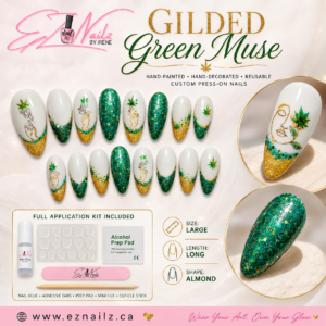 Gilded Green Muse